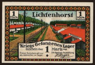 Lichtenhorst/ Kantine H. Heyer, 1 Mark, 191?