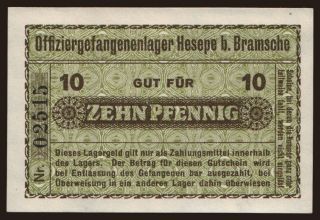 Hesepe, 10 Pfennig, 191?