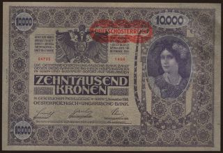 10.000 Kronen, 1918(20)