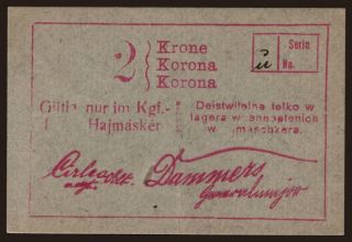 Hajmáskér, 2 Kronen, 1916
