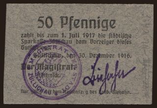 Züllichau, 50 Pfennig, 1916