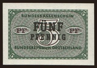 5 Pfennig, 1967
