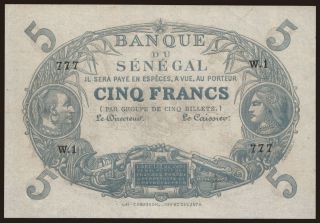 5 francs, 1874