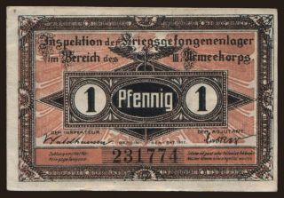 Brandenburg, 1 Pfennig, 1917