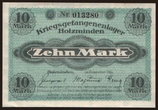 Holzminden, 10 Mark, 1916