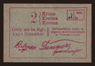 Hajmáskér, 2 kronen, 1916