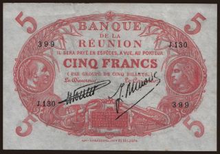 5 francs, 1901