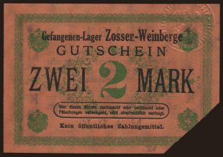 Zossen-Weinberge, 2 Mark, 191?