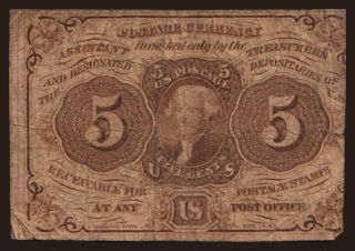 5 cents, 1862