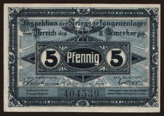 Frankfurt Oder, 5 Pfennig, 1917