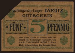 Dyrotz, 5 Pfennig, 191?