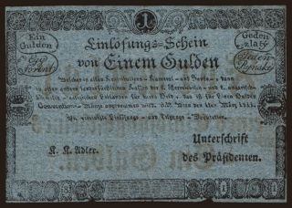 1 Gulden, 1811, formular