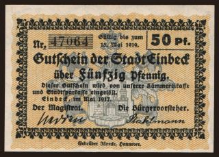 Einbeck, 50 Pfennig, 1917