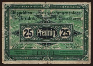 Crossen, 25 Pfennig, 1917