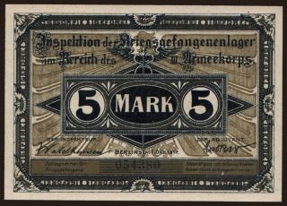 Brandenburg, 5 Mark, 1917