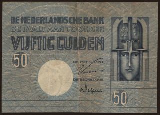 50 gulden, 1929