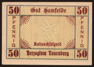 Hamfelde, 50 Pfennig, 1923