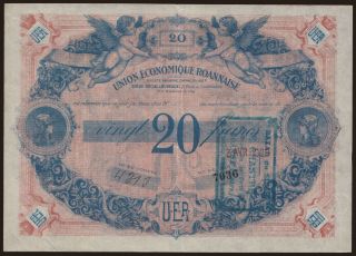 Roanne, 20 francs, 1929