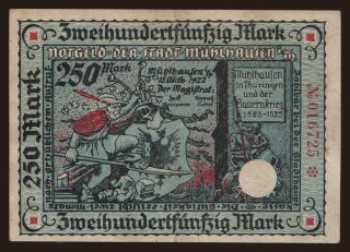 Mühlhausen/ Sradt, 250 Mark, 1922
