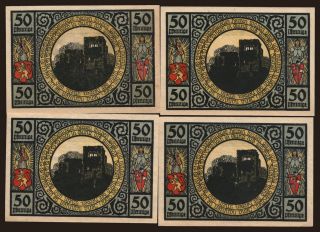 Lobeda, 4x 50 Pfennig, 1921