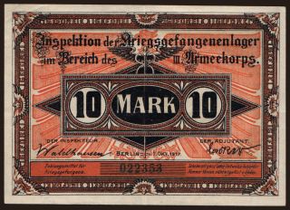 Frankfurt Oder, 10 Mark, 1917