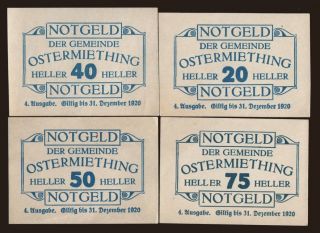 Ostermiething, 20, 40, 50, 75 Heller, 1920