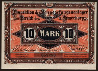 Brandenburg, 10 Mark, 1917
