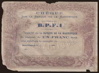 1 franc, 1870