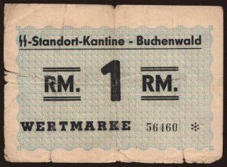 Buchenwald, 1 Reichsmark, 1944