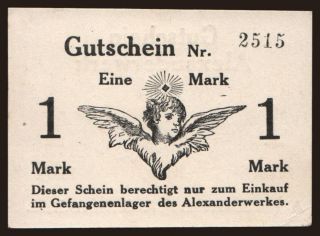 Remscheid/ Alexanderwerk, 1 Mark, 191?