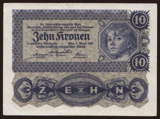 10 Kronen, 1922