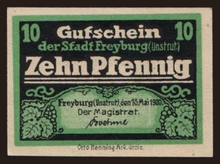 Freyburg, 10 Pfennig, 1920