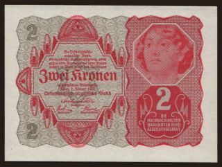 2 Kronen, 1922