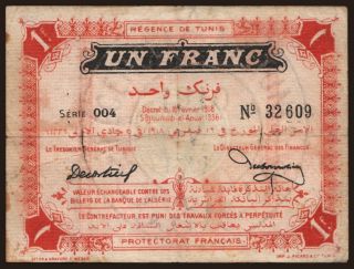 1 franc, 1918