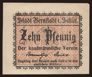 Bernstadt, 10 Pfennig, 1920