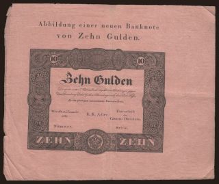 10 gulden, 1834
