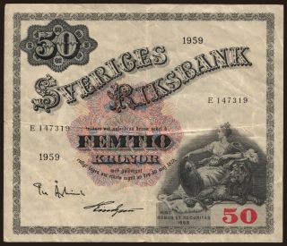 50 kronor, 1959