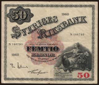 50 kronor, 1960