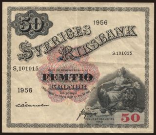 50 kronor, 1956