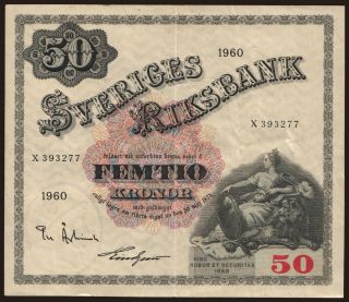 50 kronor, 1960
