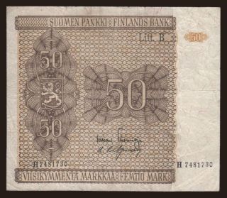 50 markkaa, 1945