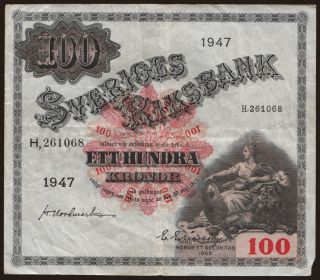 100 kronor, 1947