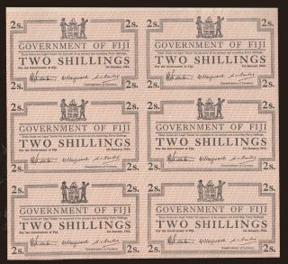 2 shillings, 1942, (6x)