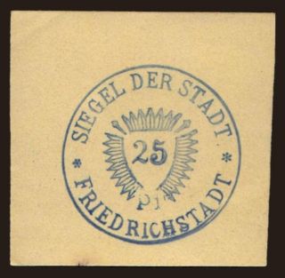 Friedrichstadt, 25 Pfennig, 1920