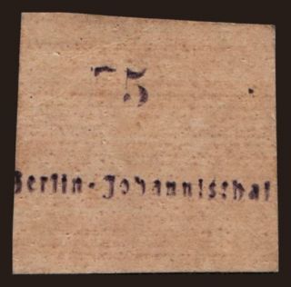 Berlin-Johannisthal, 5 Pfennig, 1918