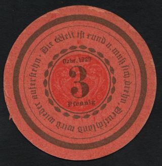 Görlitz/Görlitzer Nachrichten unc Anzeiger, 3 Pfennig, 1920