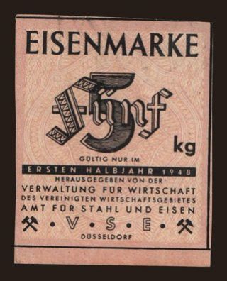 Eisenmarke, 5 Kg, 1948