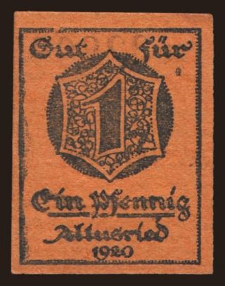 Altusried, 1 Pfennig, 1920