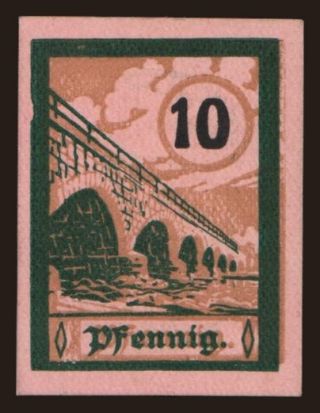 Salzburghofen, 10 Pfennig, 1920