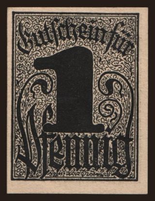 Regensburg, 1 Pfennig, 1920